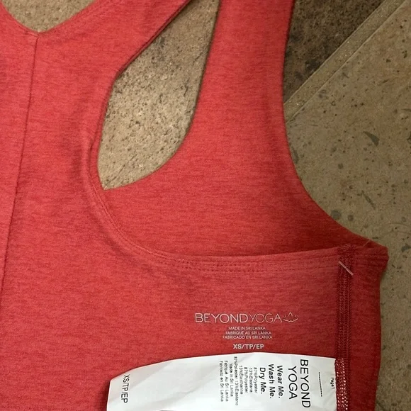💫Beyond Yoga Women’s Spacedye Simplicity Bra 2.0, NWT, XS, Faded Rose Heather - Picture 12 of 15
